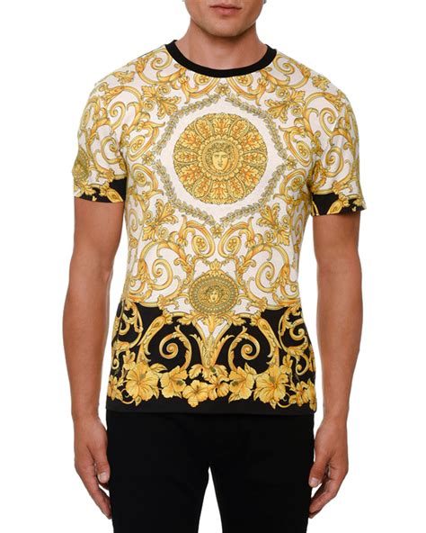 versace versace shirt|Versace t shirts men's.